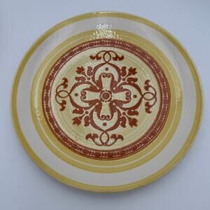 Vintage Cavalier Ironstone Dinner Plate Pattern RYL404 by Royal (USA) Set 3